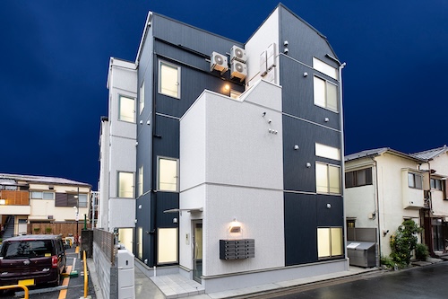 スピリタスのアパート建築事例